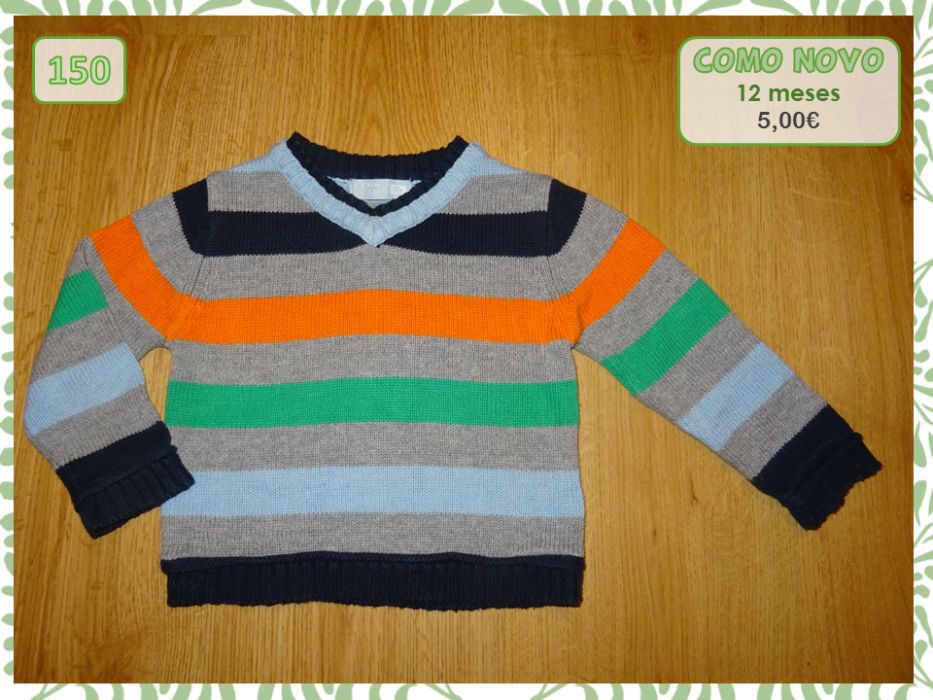 Camisolas e casacos, 12-18 meses (oferta portes)