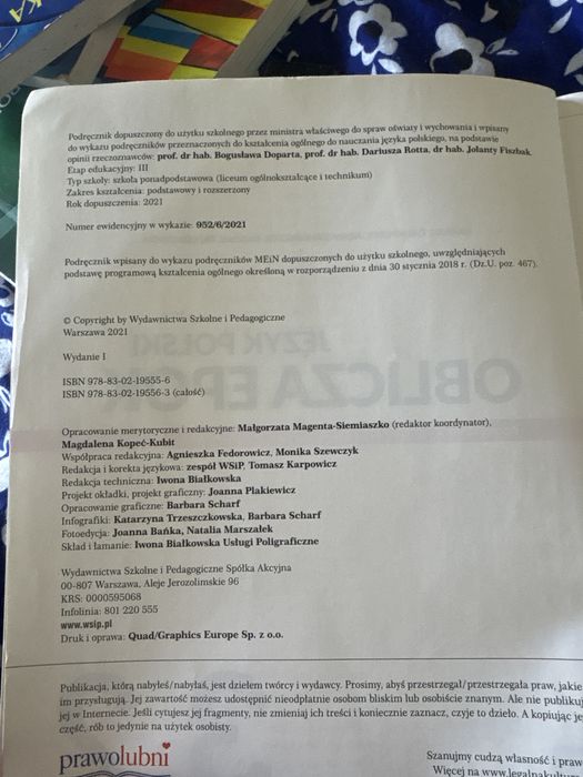 oblicza epok 3.2 podręcznik