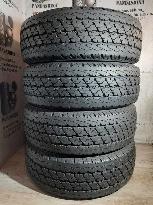 Шини 9мм 215/65 R16C BRIDGESTONE Duravis R630 б/у літо склад