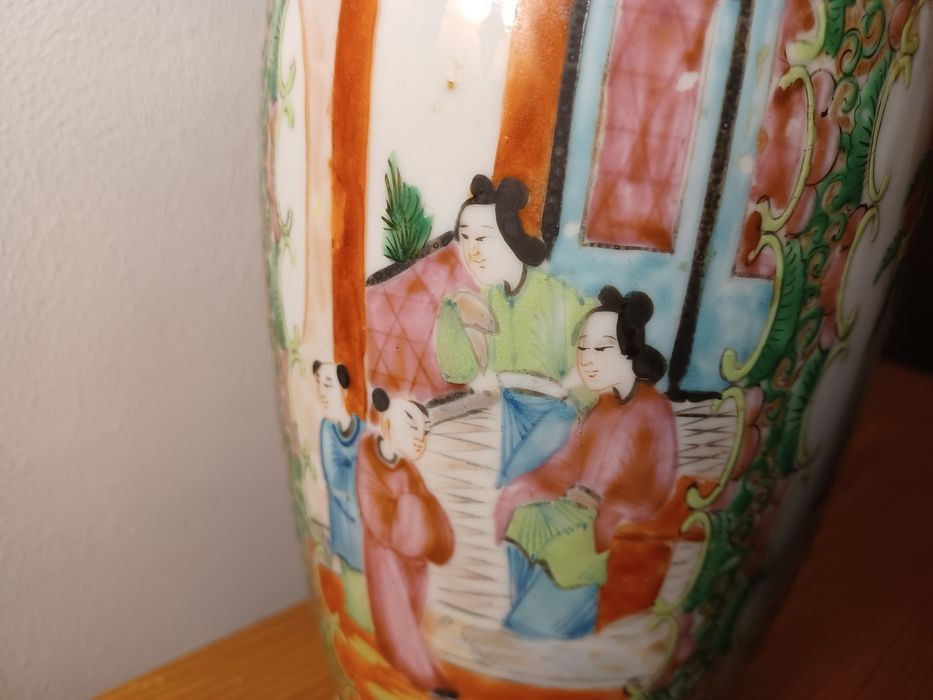 Conjunto 2 jarras loiça chinesa