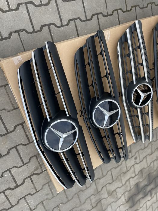 Решітка радіатора решетка бампер віто Mercedes Vito W447 Metris Evito