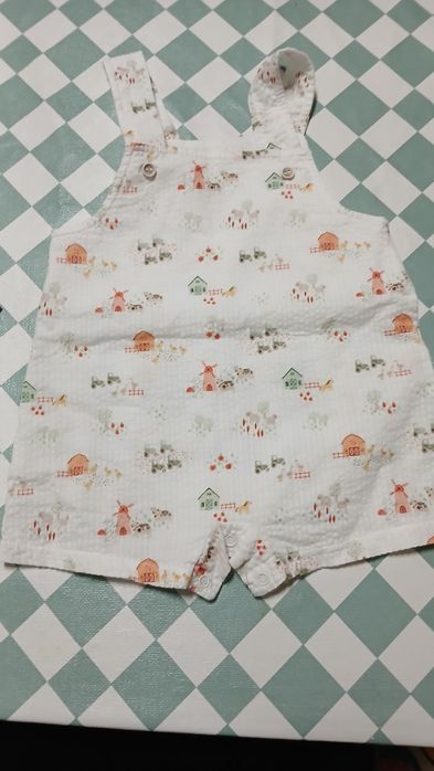 Jardineira 3-6 meses