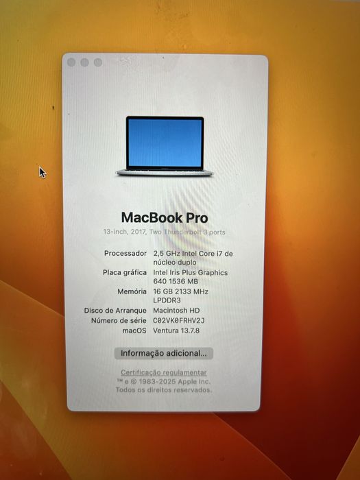 MacBook Pro 2017514927513715363842