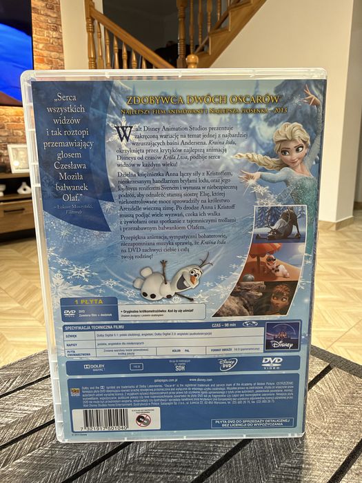 Kraina lodu – Disney – DVD