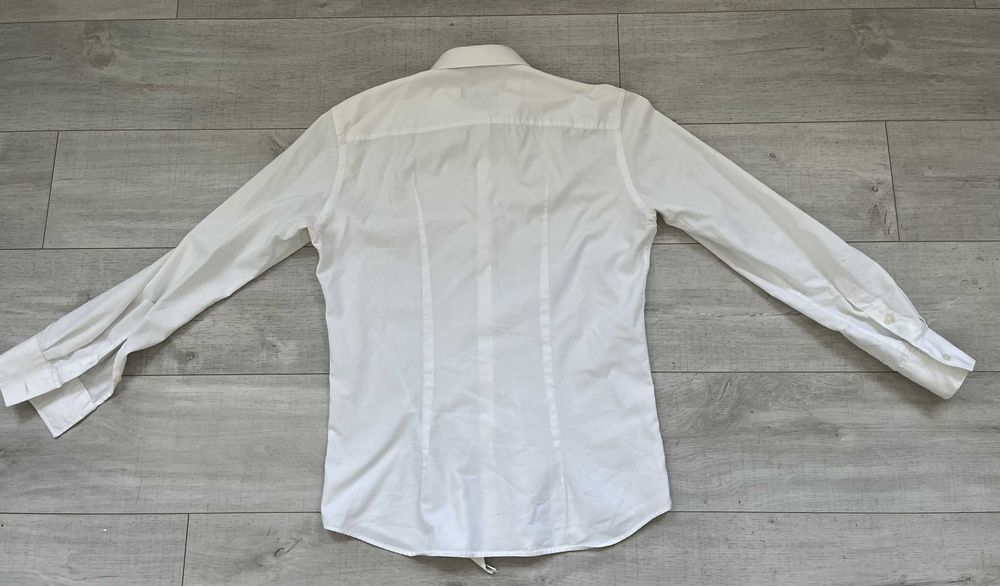 Biała koszula Bytom, dopasowana, slim fit r. 39