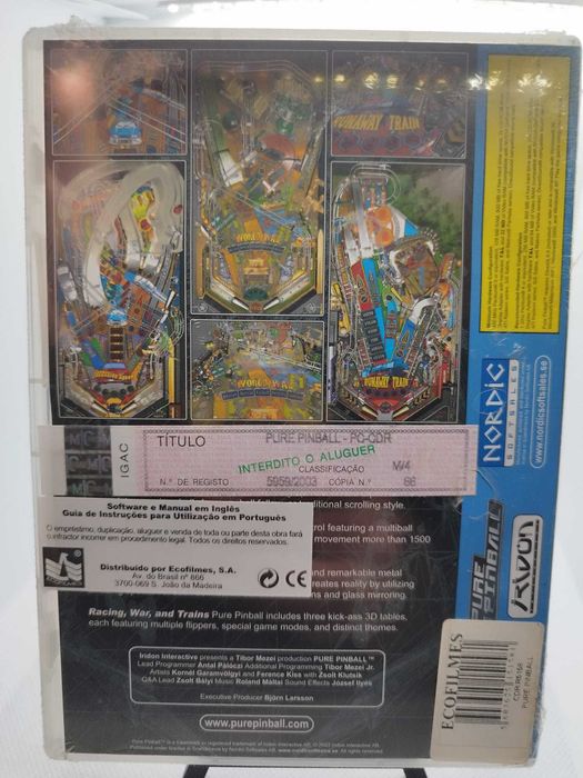 Pure Pinball PC Sealed (small shrink wrap tear)