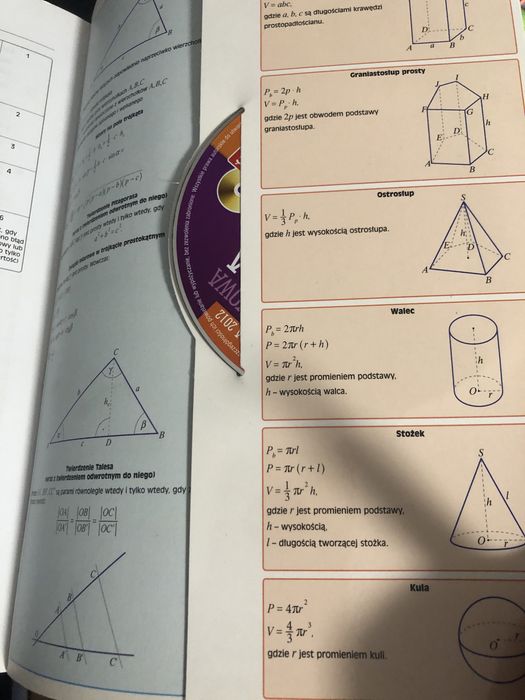 Ćwiczenia do matury matura z mateamtyki z zdaniami i arkuszami Operon