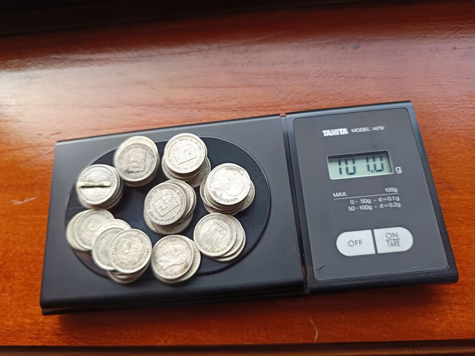 73 Moedas em prata Venezuela