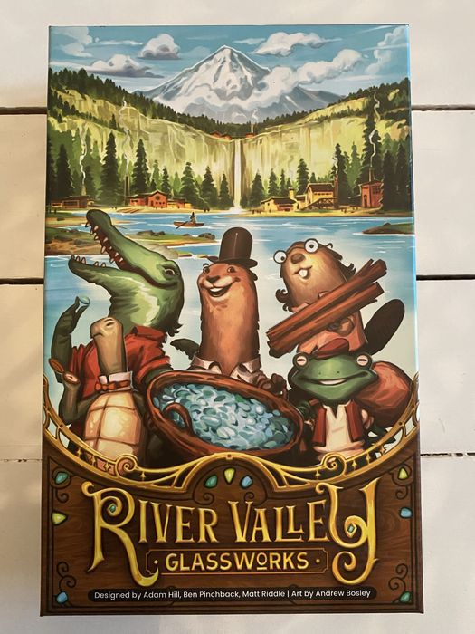 River Valley Glassworks gra planszowa ENG