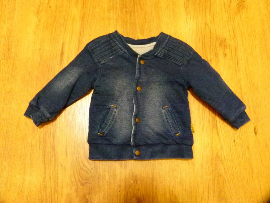 rozm 62 BESS kurtka bawełniana a'la  jeansowa chłopięca