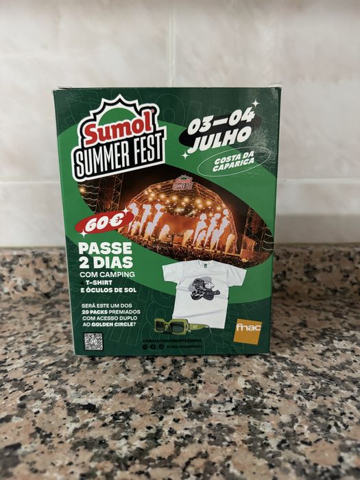Passe 2 dias Sumol Summer Fest