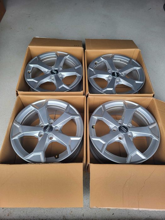 [289] 17 Cali 5x112 ET38 Felgi aluminiowe Audi A3 A4 Oryginal