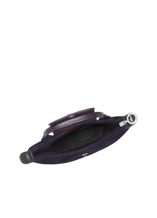 Сумка Longchamp Le Pliage Green Pouch With Handle Bilberry