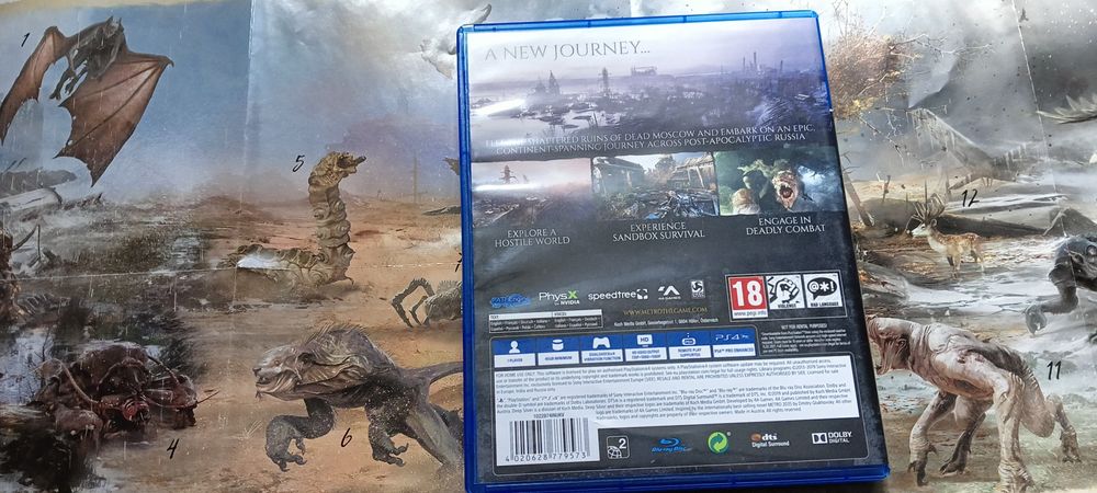 Продам  Metro Exodus  PS 4