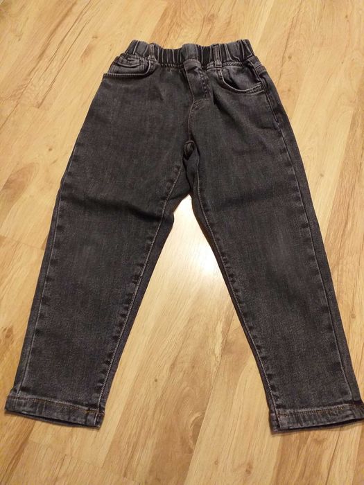 jeansy czarne Zara Kids 116 cm