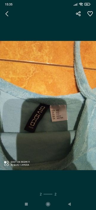 Divided sukienka XS H&M