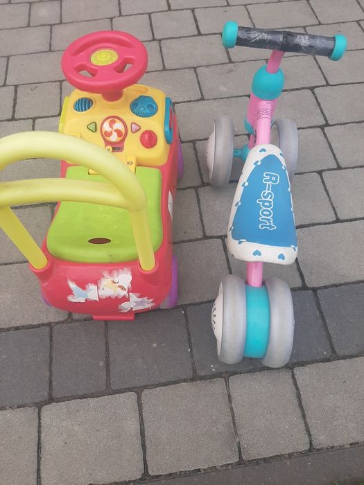 Pojazdy dla maluszka