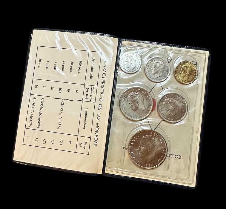 Série Numismática - 6 Moedas - 1982 - Espanha - Mundial de Futebol