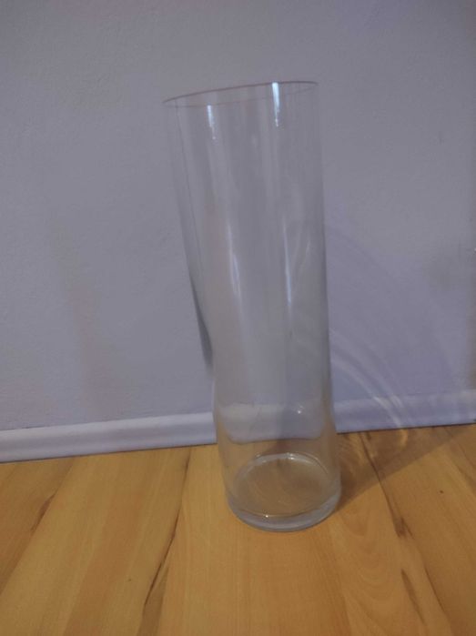 Wazon szklany h 50 cm, ∅ 16 cm