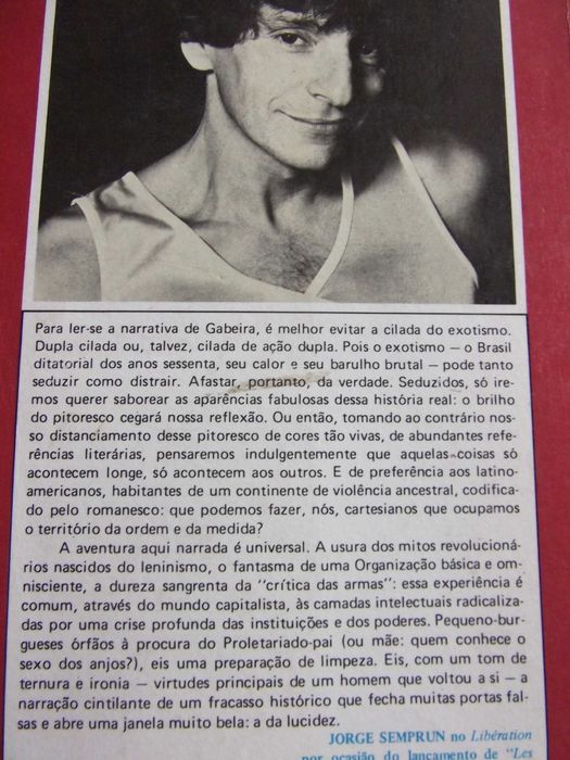 O que é isso Companheiro? - Fernando Gabeira