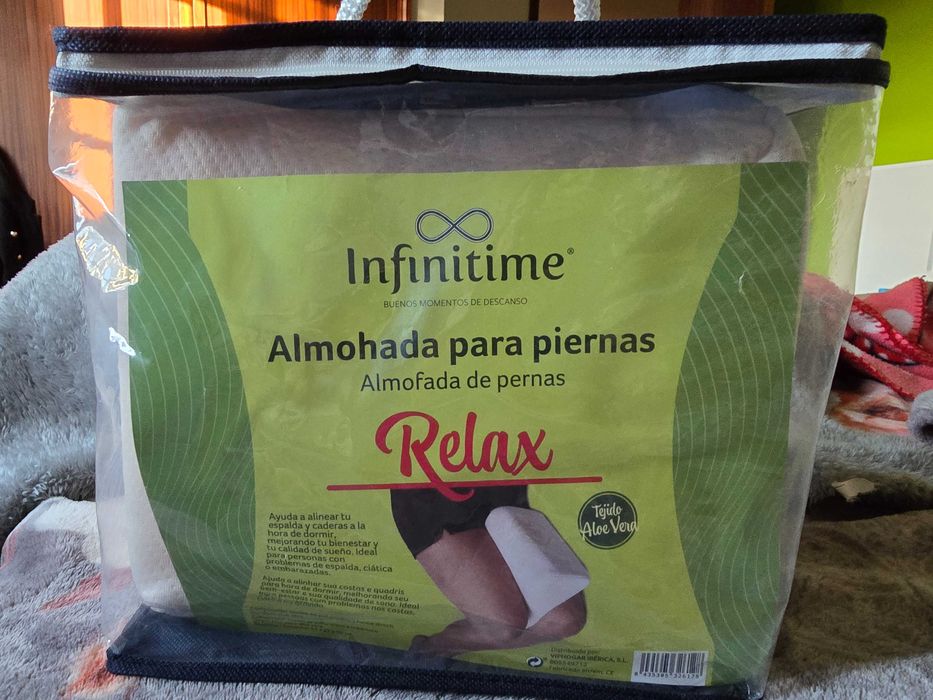 Almofada para pernas/coluna