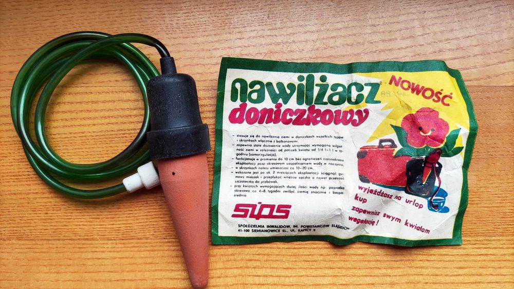 Nawadniacz do Doniczek Kwiatów Roślin. Bez Ograniczeń Czasu! NOWY