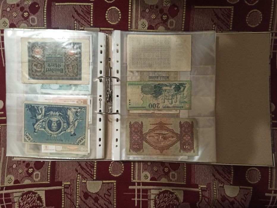 Альбом для бон (альбом для банкнот) 10 файлів