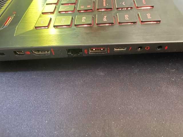 Portátil Gaming HP OMEN 17" i7 / GTX 1070