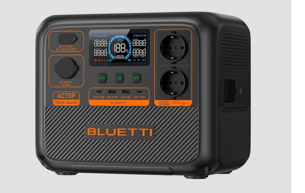 Bluetti AC 70p Нова В НАЯВНОСТІ! Гарантія!