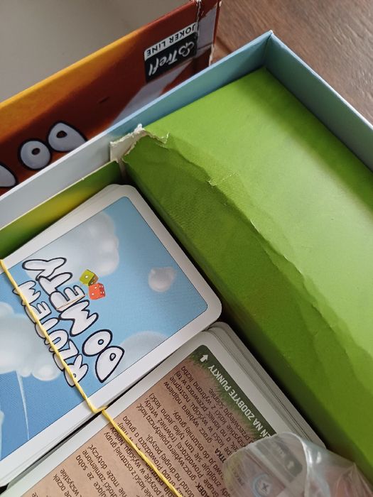 Gra w kości rodzinna Rzutem do mety Trefl Joker Line kompletna