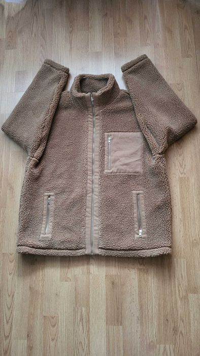 Kurtka Polar Gant outdoor vest Heece beige fleece normale fit