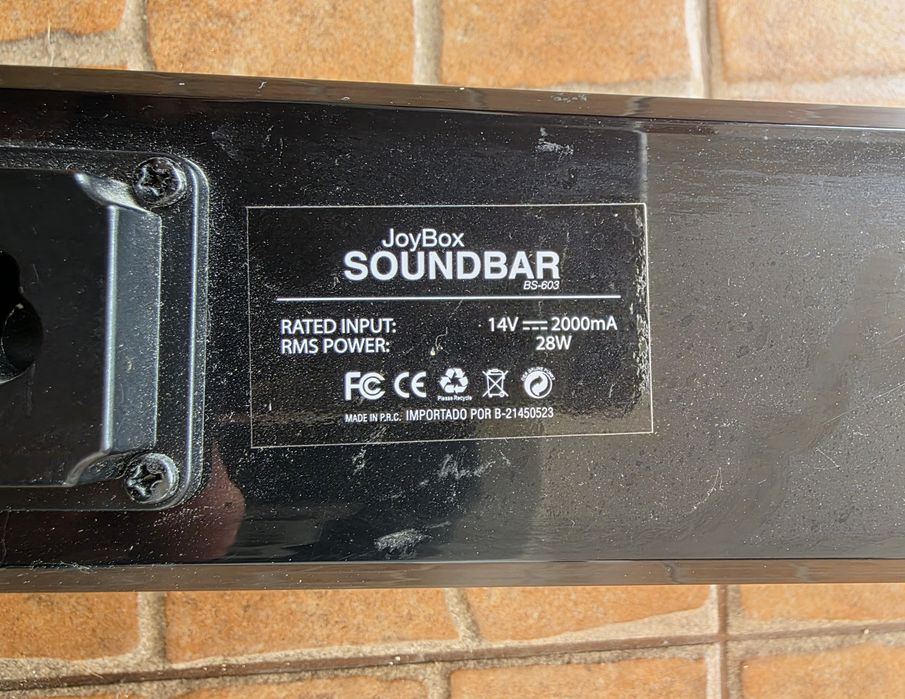 Soundbar impecável
