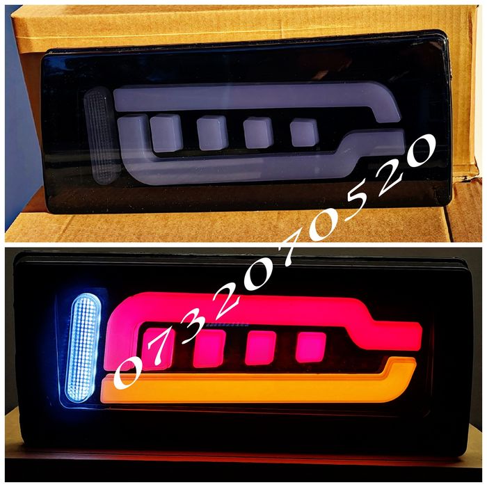 Фари - Стопи ВАЗ 2107, 2105, 2104 дві лінзи, світлодіодне підсвічуванн