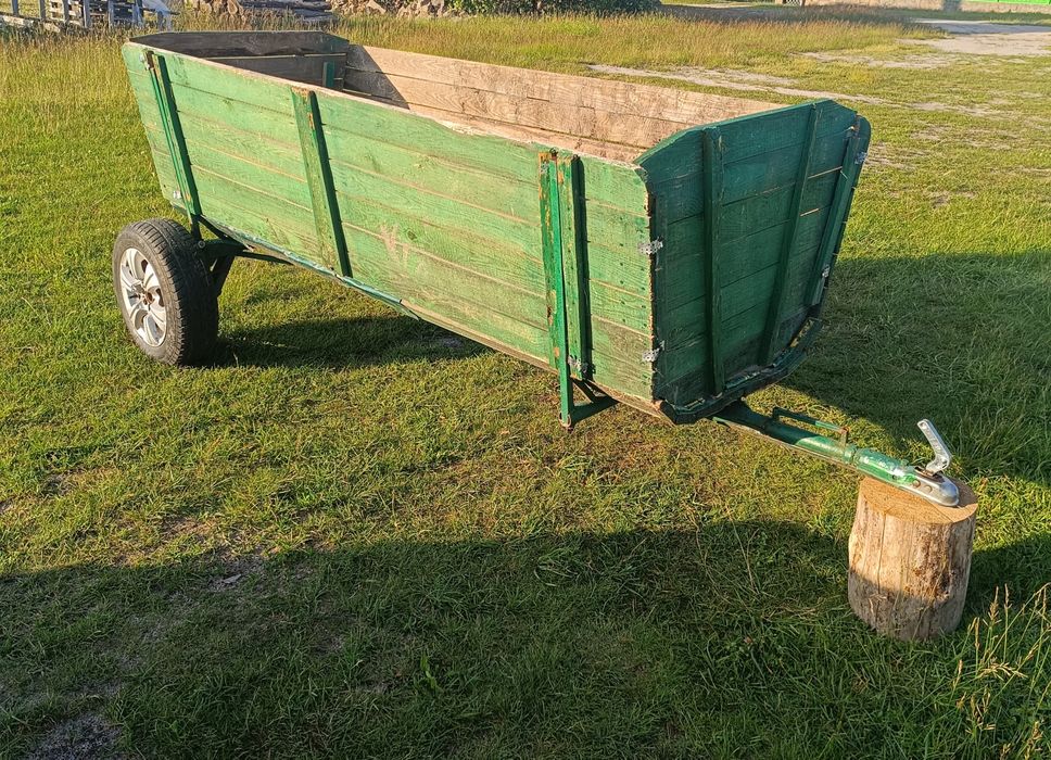 Саморобний причіп до тракторця