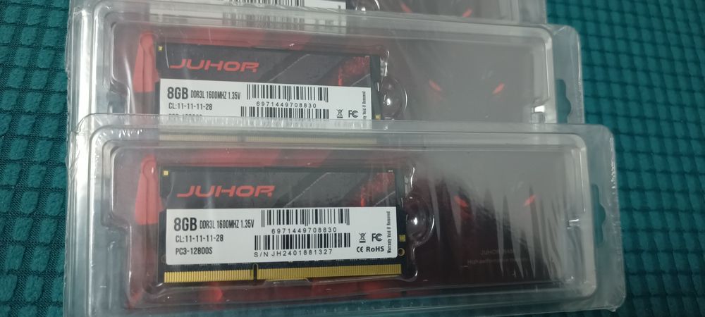 Pamięć RAM DDR3L 16GB 1600MHz JUHOR (2x8GB)