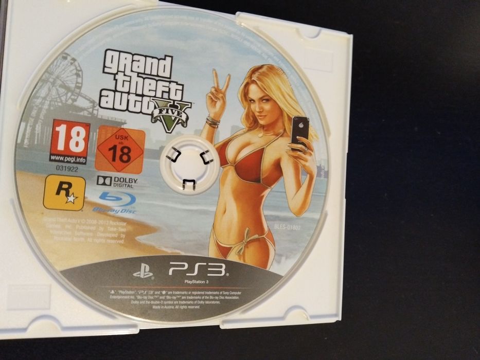 PlayStation 3 PS3 Jogo GTA V Grand Theft Auto 5