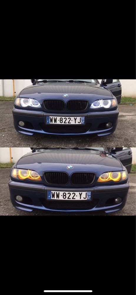 Ангельские глазки для BMW E46 E36 E38 E39 316i 318i 320d 323i 328i: 1 ...