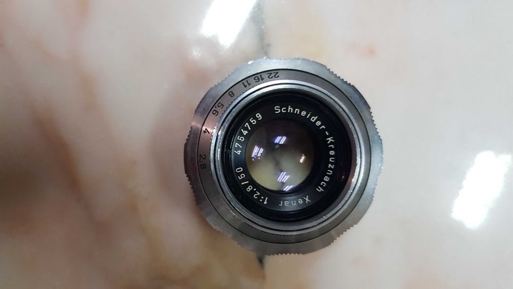 Lente fotográfica Schneider Kreuznach Xenar 50mm