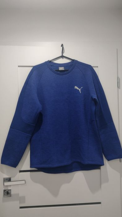 Puma rozmiar L granatowa bluza męska
