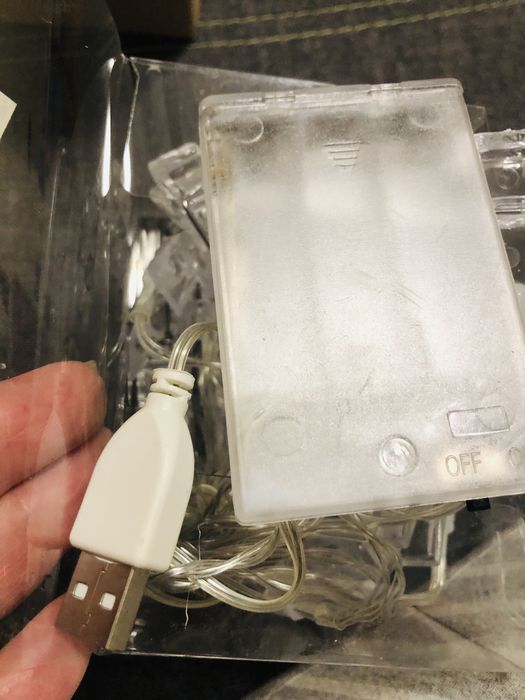 Гироянда с прищепками