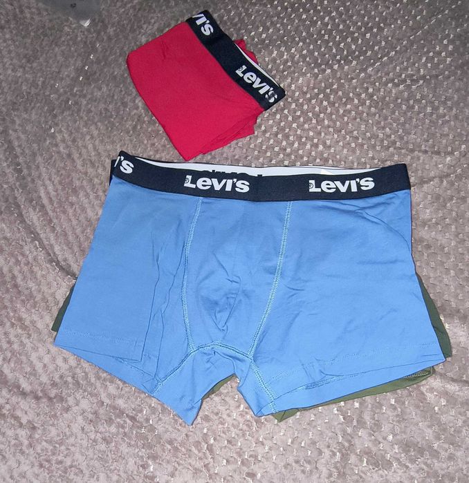 Bokserki Nowe 3x Levis, 1x Ellesse