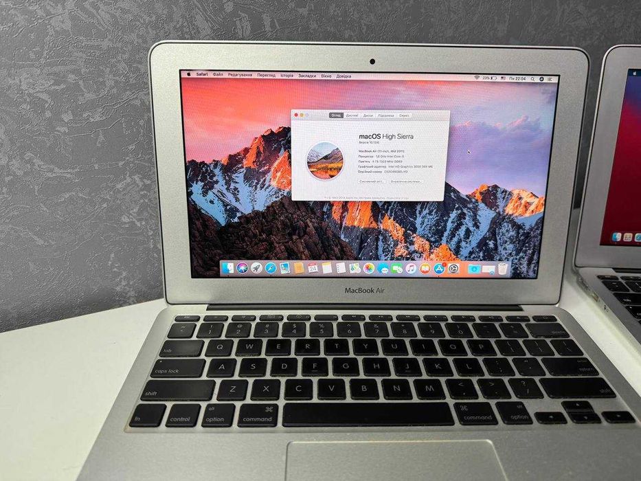 Macbook Air 2011-2014 11,6” Intel core i5 /4 GB/ 128 SSD