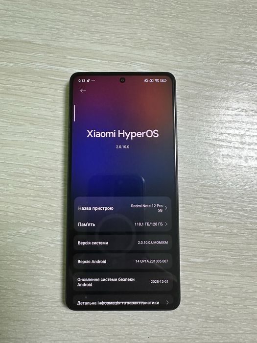 Редмі 12 про 5G 128gb 8gb оперативна
