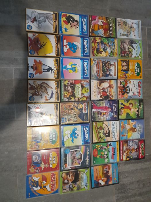 DVD infantis variados