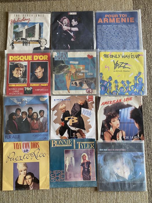 Singles vinil em bom estado