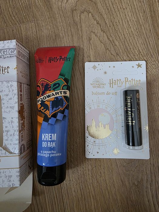 Zestaw kosmetyków Harry Potter krem do rąk 100 ml balsam do ust 3,8  g