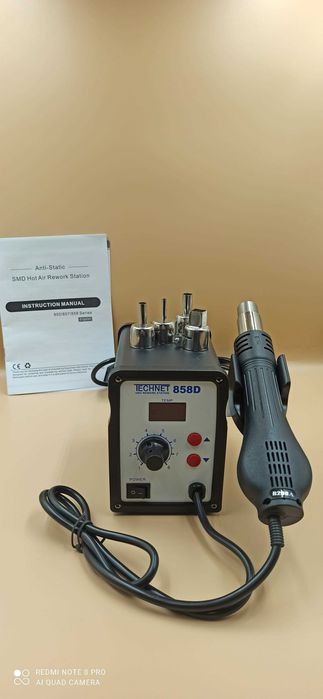 Паяльна станція для ремонту кузовних деталей Авто 858D Technet Польща