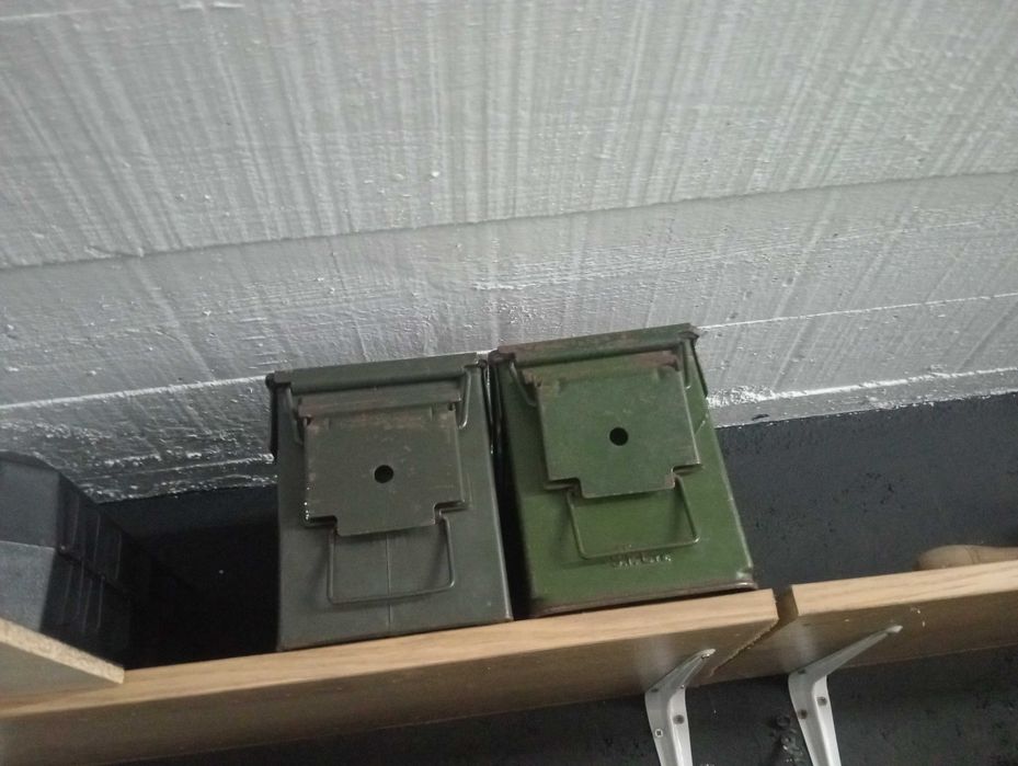 2 malas militares de muniçao