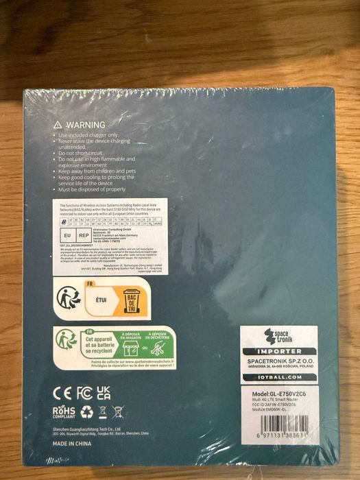 Mudi GL.iNet GL-E750V2 – Router LTE/4G – NOWY/OTWARTY/sprawdzony/spraw