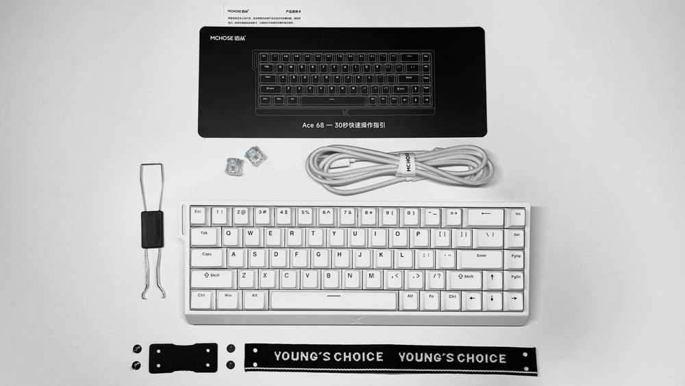 MCHOSE Ace 68 8000Hz | Игровая магнитная клавиатура